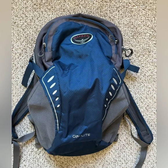 Osprey Daylight 13 L Day Pack Blue and Gray | outdoors | hiking | camping | - Picture 1 of 6